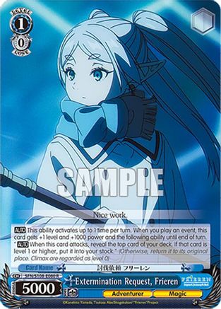 Extermination Request, Frieren - SFN/S108-E080R - Rare