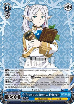 Precious Items, Frieren (SR) - SFN/S108-E081SSR - Super Rare