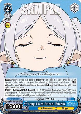 Long-Lived Friend, Frieren (SR) - SFN/S108-E087SSR - Super Rare