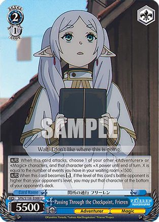 Passing Through the Checkpoint, Frieren - SFN/S108-E088U - Uncommon