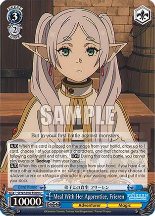 Meal With Her Apprentice, Frieren - SFN/S108-E089U - Uncommon
