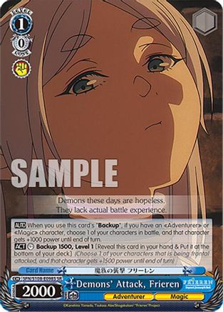 Demons' Attack, Frieren (SR) - SFN/S108-E098SSR - Super Rare