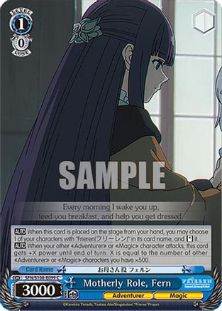 Motherly Role, Fern - SFN/S108-E099C - Common