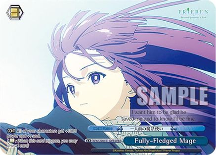 Fully-Fledged Mage (OFR) - SFN/S108-E111OFROFR - Over-Frame Rare