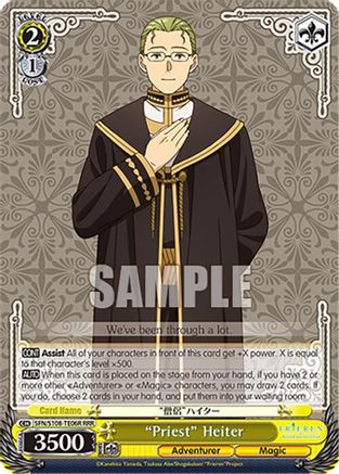 "Priest" Heiter (RRR) - SFN/S108-TE06RRRR - Triple Rare