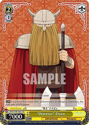 "Warrior" Eisen - SFN/S108-TE07TD - Trial Deck