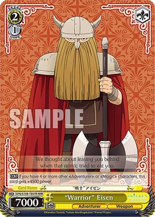 "Warrior" Eisen (RRR) - SFN/S108-TE07RRRR - Triple Rare