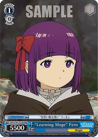 "Learning Mage" Fern (RRR) - SFN/S108-TE14RRRR - Triple Rare