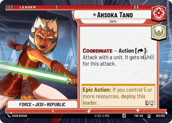 Ahsoka Tano - Snips (Hyperspace) - 001/002 - Special (Pre-Release Promo)