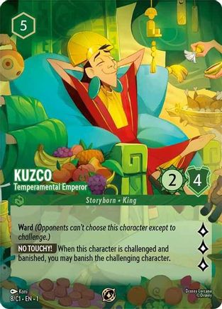 Kuzco (Temperamental Emperor) - 8 - Promo (Non-Foil)