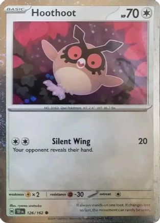 Hoothoot - 126/162 - Holo Promo (Cosmos Holo)