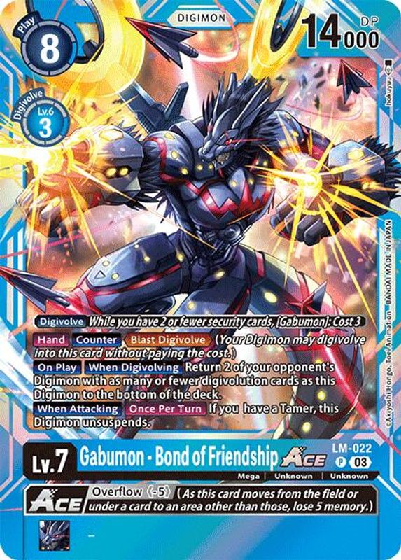 401 Games Canada - Gabumon - Bond of Friendship ACE (Block 3) - LM-022 - Promo 401 Games Canada - Gabumon - Bond of Friendship ACE (Block 3) - LM-022 - Promo
