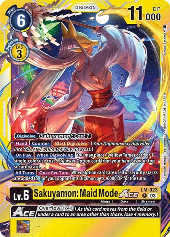 Sakuyamon: Maid Mode ACE - LM-023 - Promo