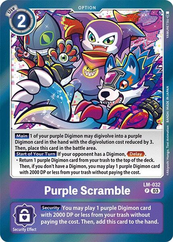 Purple Scramble (Block 3) - LM-032 - Promo