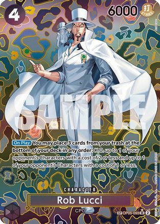 Rob Lucci (OP09 Special) - OP05-093 - Super Rare