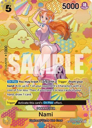 Nami (OP09 Special) - OP08-106 - Super Rare