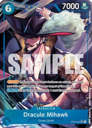 Dracule Mihawk (Parallel) - OP09-048 - Super Rare