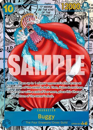 Buggy (051) (Parallel) (Manga) - OP09-051 - Rare