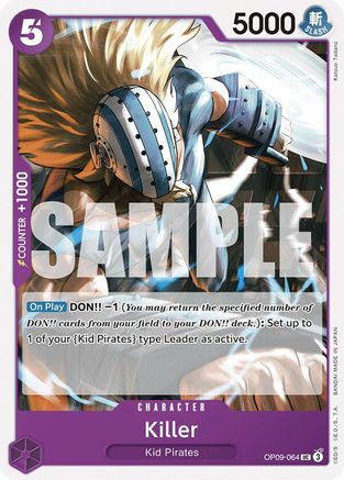Killer - OP09-064 - Uncommon