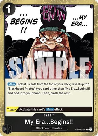 My Era...Begins!! - OP09-096 - Rare