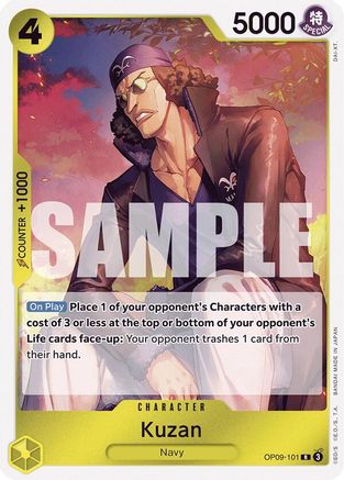 Kuzan - OP09-101 - Rare