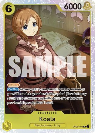 Koala - OP09-103 - Super Rare