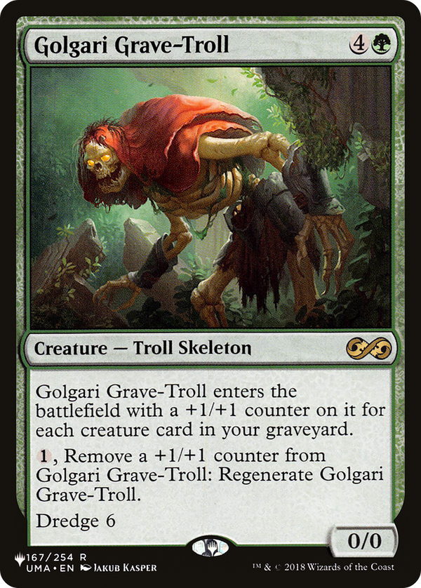 Golgari Grave-Troll - UMA Reprint (PLST)