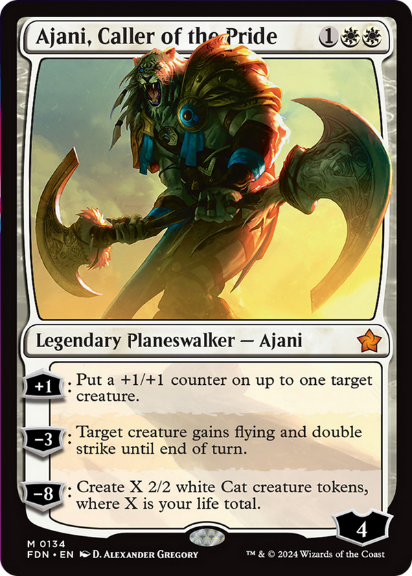 Ajani, Caller of the Pride (FDN)