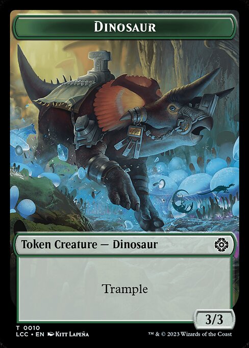 City's Blessing // Dinosaur Token (TLCC)