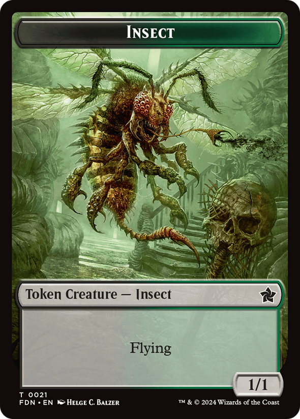 Insect // Zombie Token (TFDN)