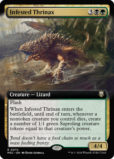 Infested Thrinax - Extended Art (M3C)