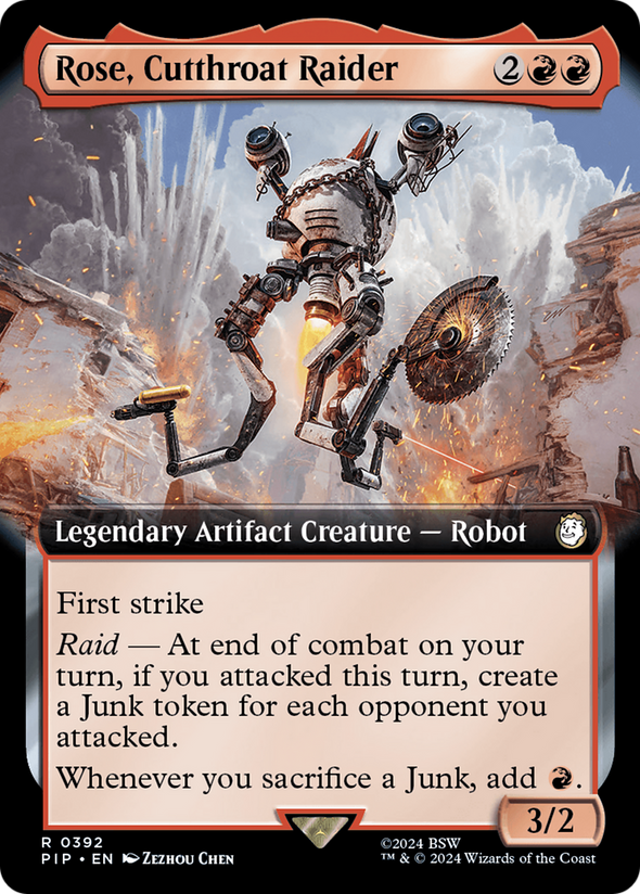 Rose, Cutthroat Raider - Extended Art (PIP)