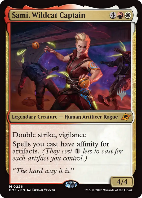 Sami, Wildcat Captain - Promo Pack (PEOE)
