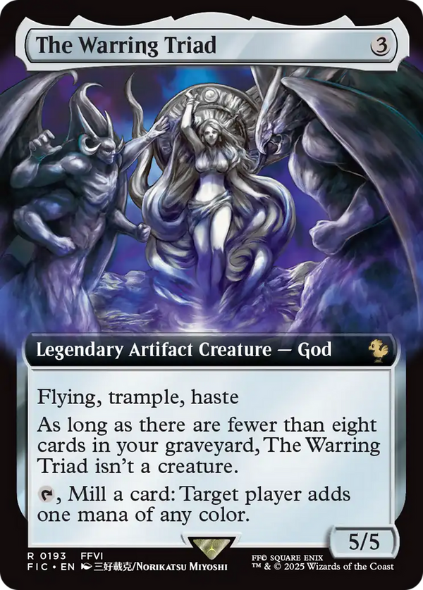 The Warring Triad - Extended Art (FIC)
