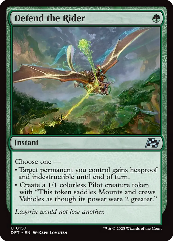 Defend the Rider (DFT)