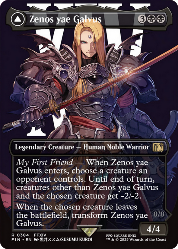 Zenos yae Galvus // Shinryu, Transcendent Rival - Borderless (FIN)