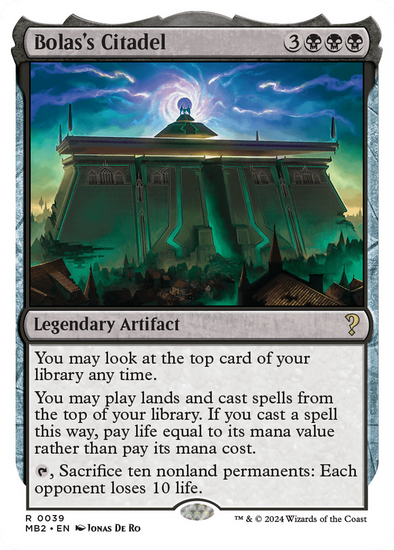 Bolas's Citadel (MB2)