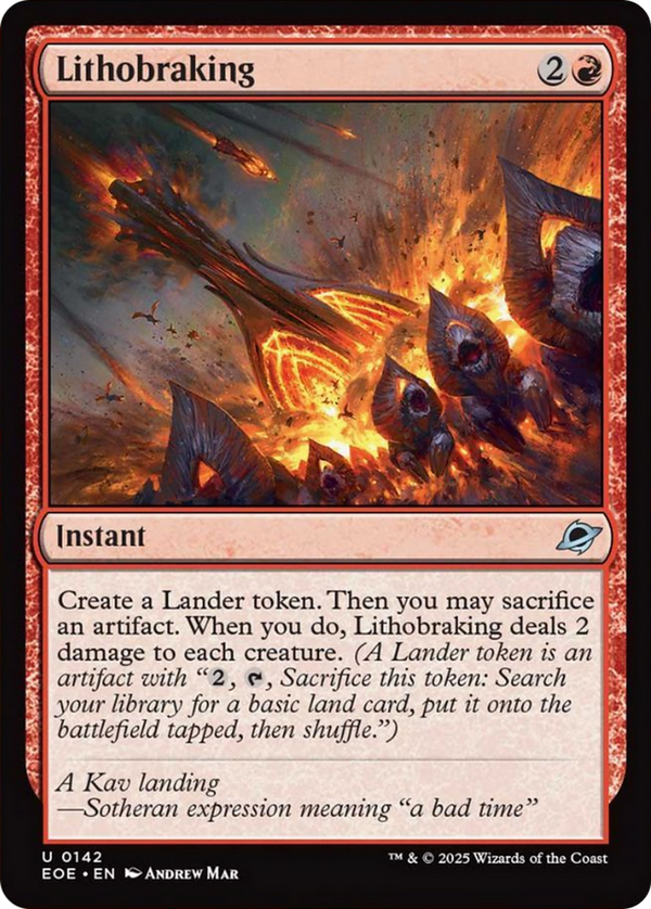 Lithobraking (EOE)