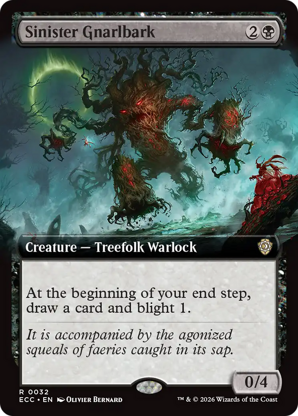 Sinister Gnarlbark - Extended Art (ECC)