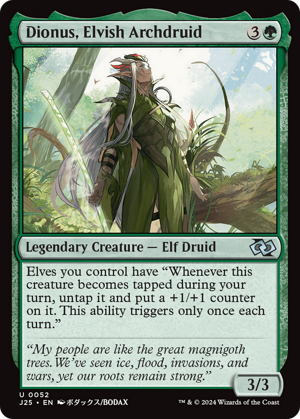 Dionus, Elvish Archdruid (J25)