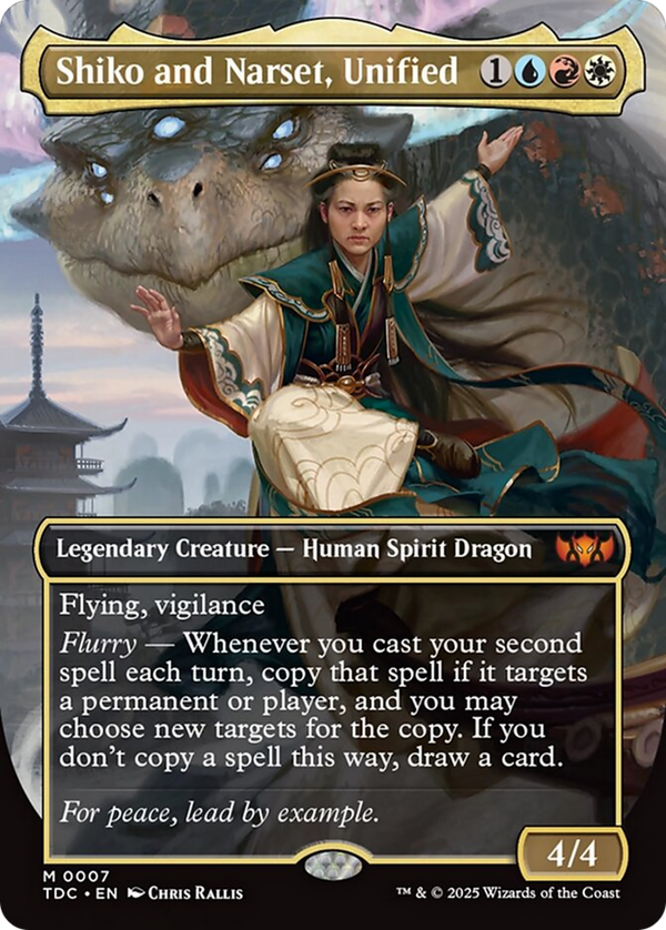 Shiko and Narset, Unified - Borderless (TDC)