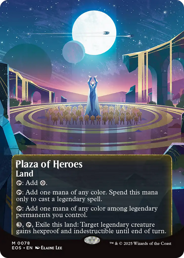 Plaza of Heroes - Borderless Poster (EOS)