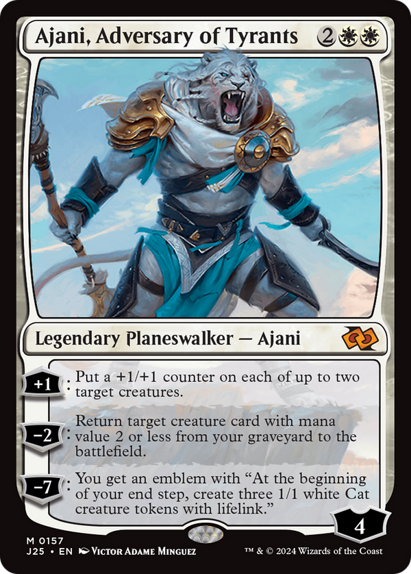 Ajani, Adversary of Tyrants (J25)