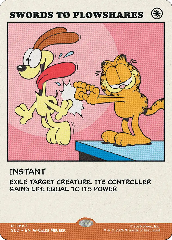 Swords to Plowshares - Garfield: As Intended (SLD)