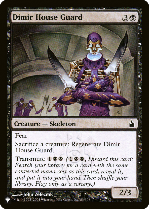 Dimir House Guard - RAV Reprint (PLST)