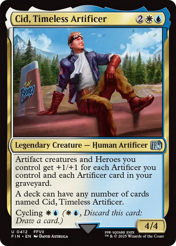 Cid, Timeless Artificer (412) (FIN)