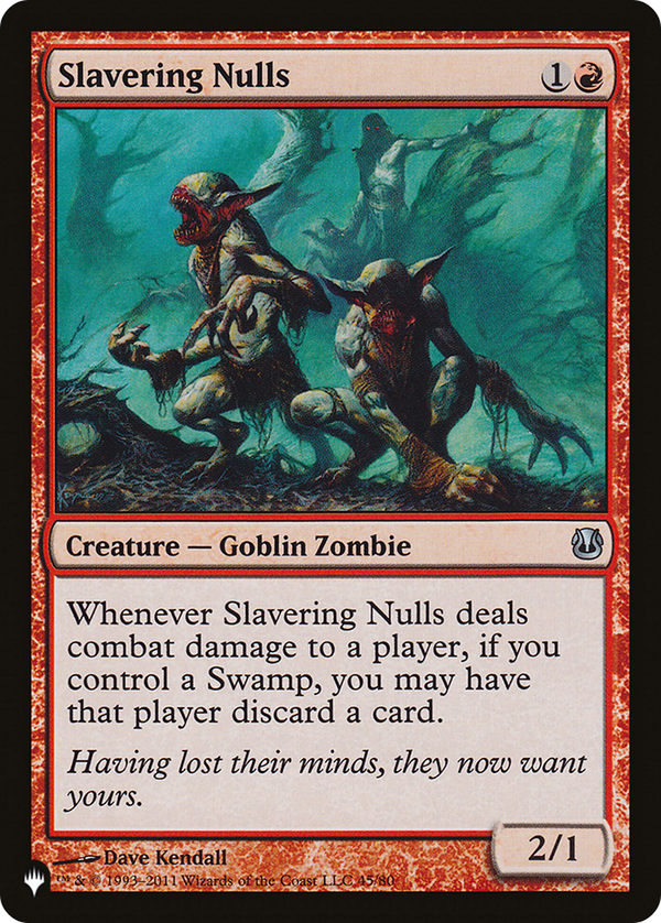 Slavering Nulls - DDH Reprint (PLST)