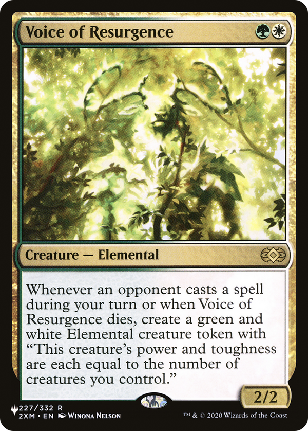 Voice of Resurgence - 2XM Reprint (PLST)