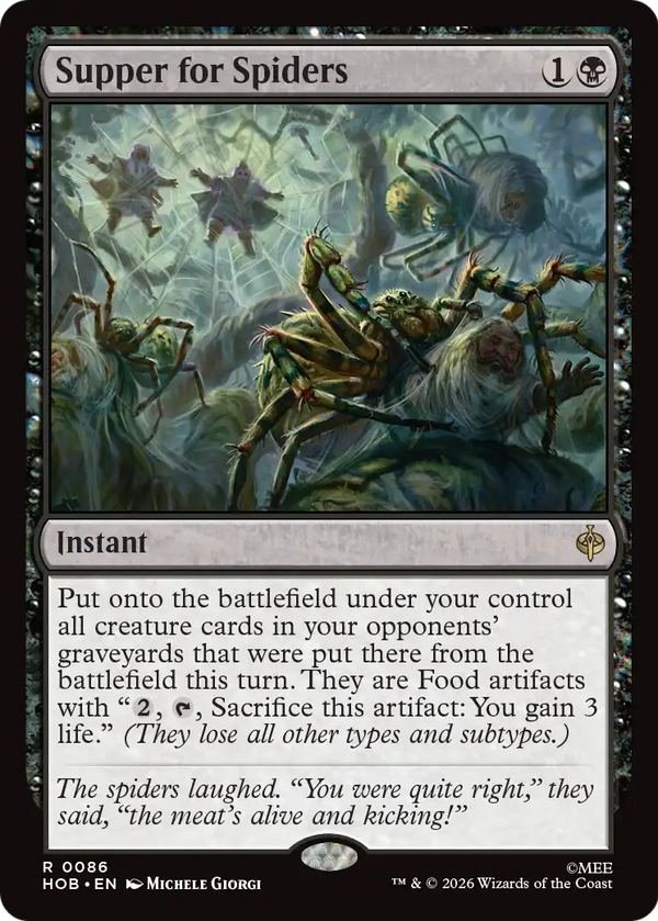 Supper for Spiders (HOB) (Pre-Order)