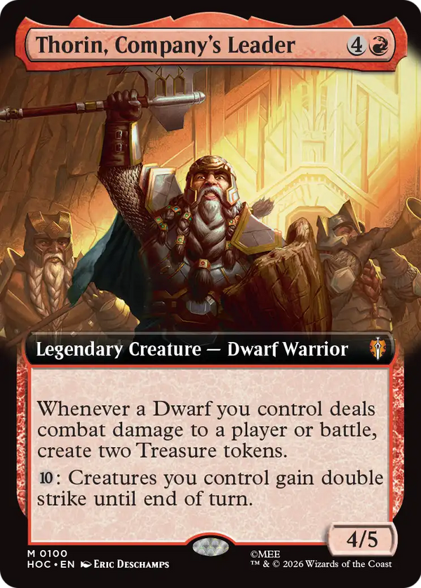 Thorin, Company's Leader - Extended Art (HOC)